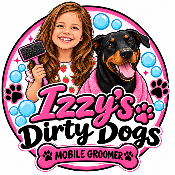 Izzy’s Dirty Dogs logo
